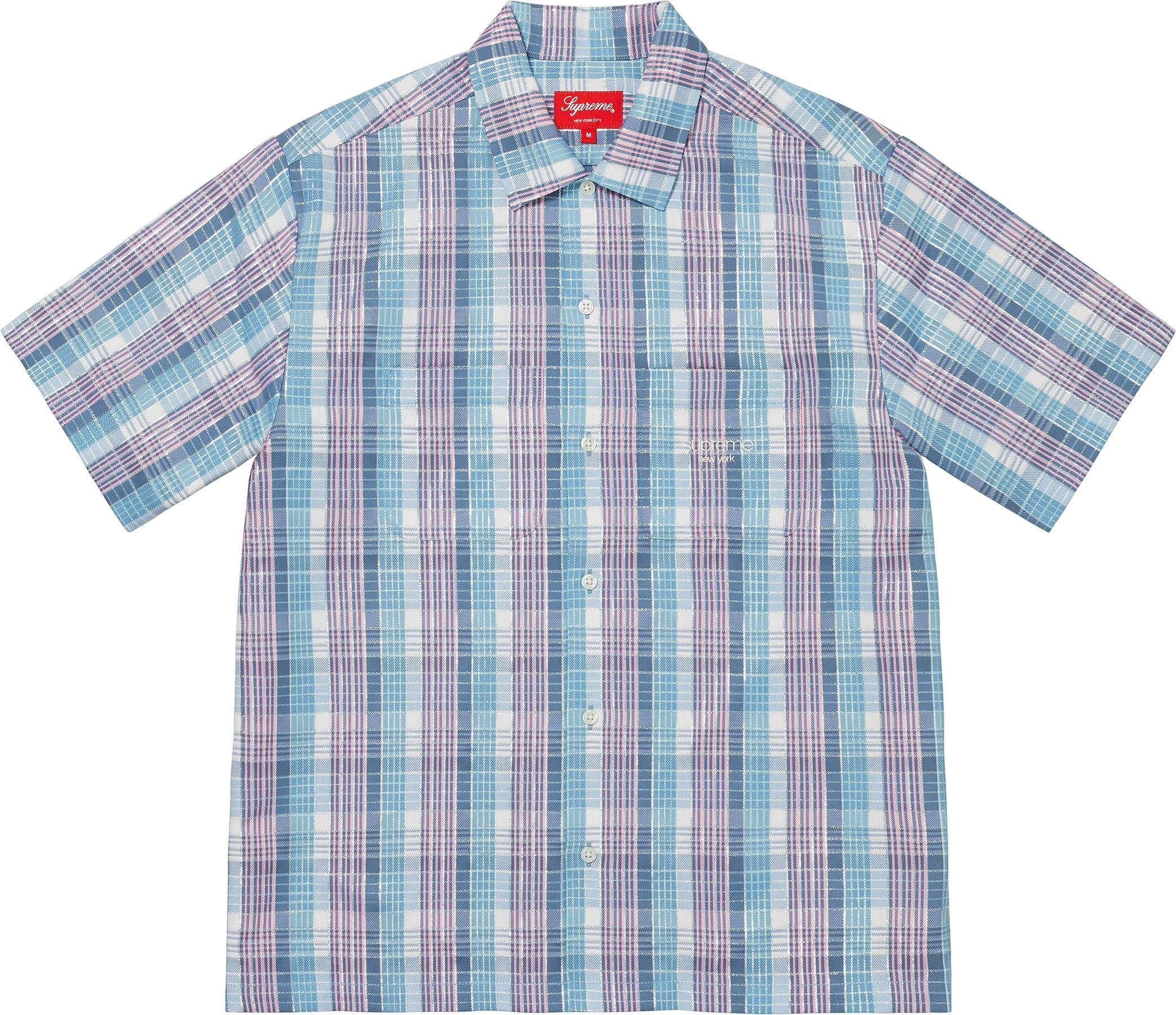 Metallic Plaid S/S Shirt view 6